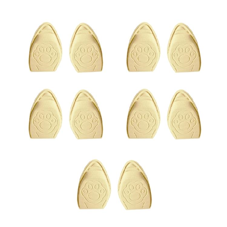 10Pcs High Heel Protectors Pads Soft Sponge Forefoot Cushion Anti Blister Adhesive Shoe Inserts For Women Dress Shoe