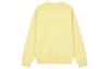 Nike Solo Swoosh Men's Fleece Crewneck Sweatshirt Yellow DX1362-700