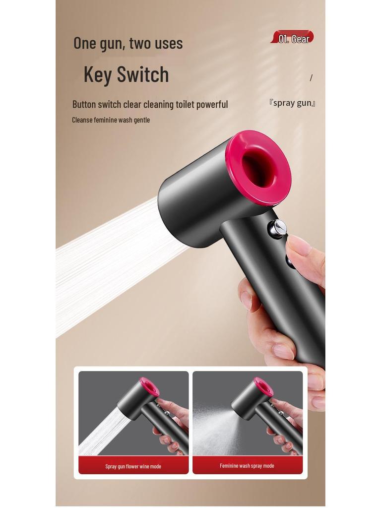 Hochdruck Bidet Sprühpistole für Toilette & Badezimmer