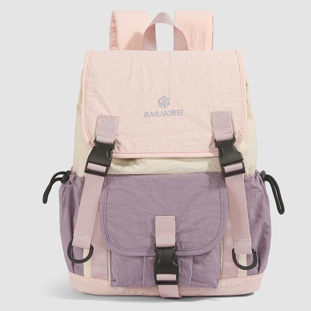 Schoolbag1011 Children's Lightweight Fashion Outdoor Leisure Backpack Men's and Women's Large Capacity Student School Bag Versatile Research Backpack