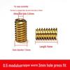 0.5 Module Copper Worm Gear Helical Gear with 2mm-3mm Shaft Hole