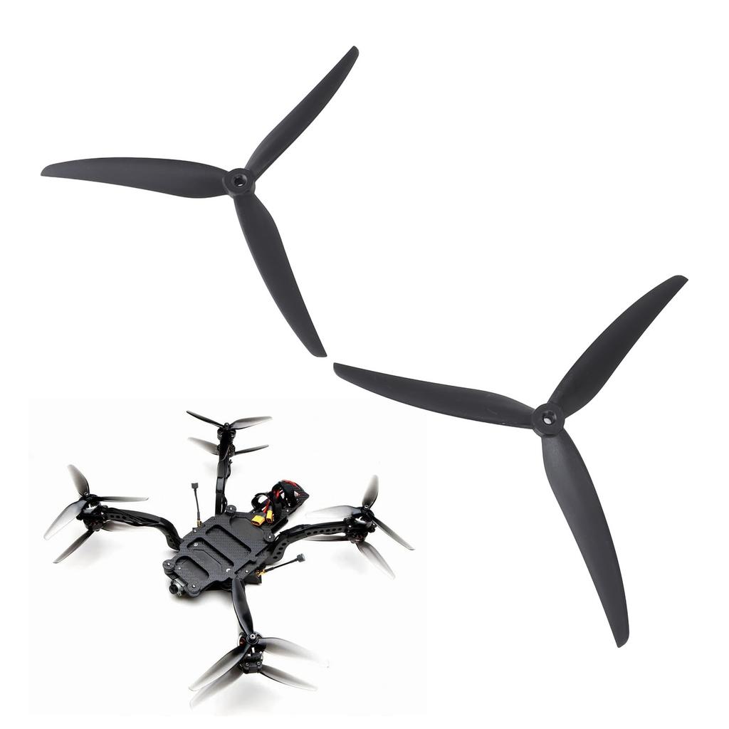 2pcs   Propellers, Reinforced ABS 3 Blades Props Drone Propellers for Cinelifter  , NaMacroquad Drone