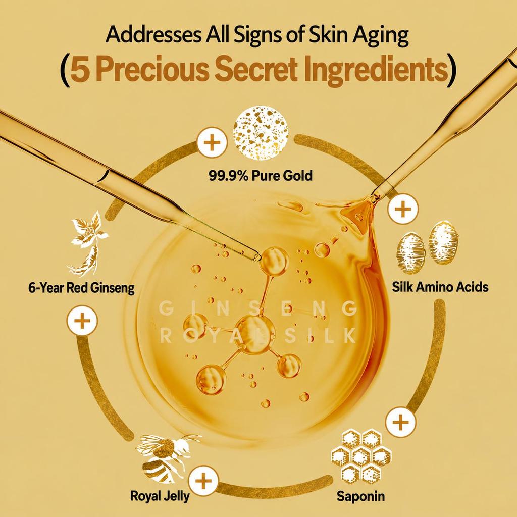 Nature Republic Ginseng Royal Silk Eye Cream 25ml (3 Options)