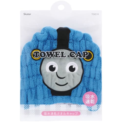 Skater Water Absorbent Quick Drying Towel Cap Height 23 X Width 17cm Thomas Hair Drying Towel Toc11-a