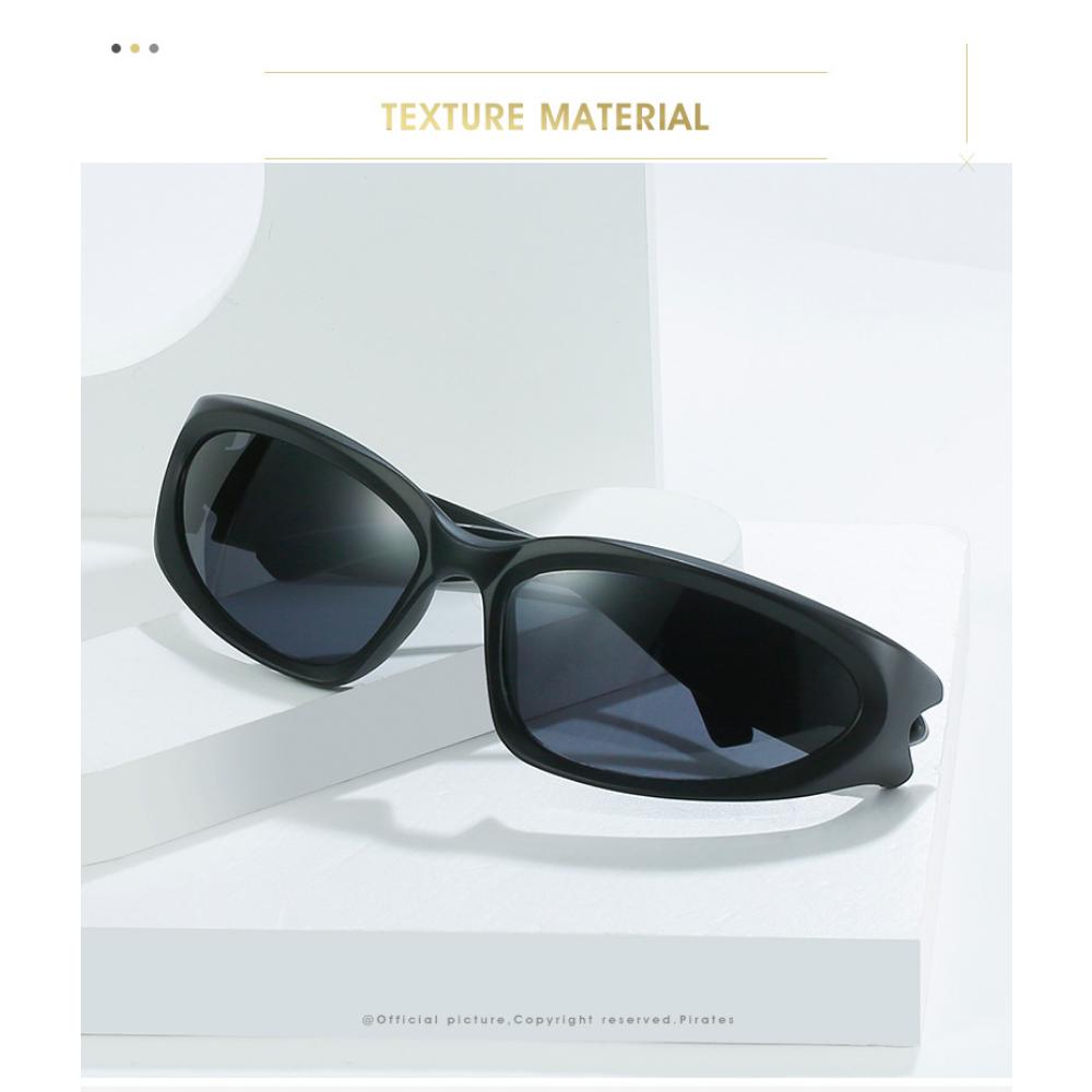 Popular Women's Sunglasses Punk Sunglasses Unique Sports Sun Glasses Men UV400 Goggle Shades Mirror Colorful  Eyewear