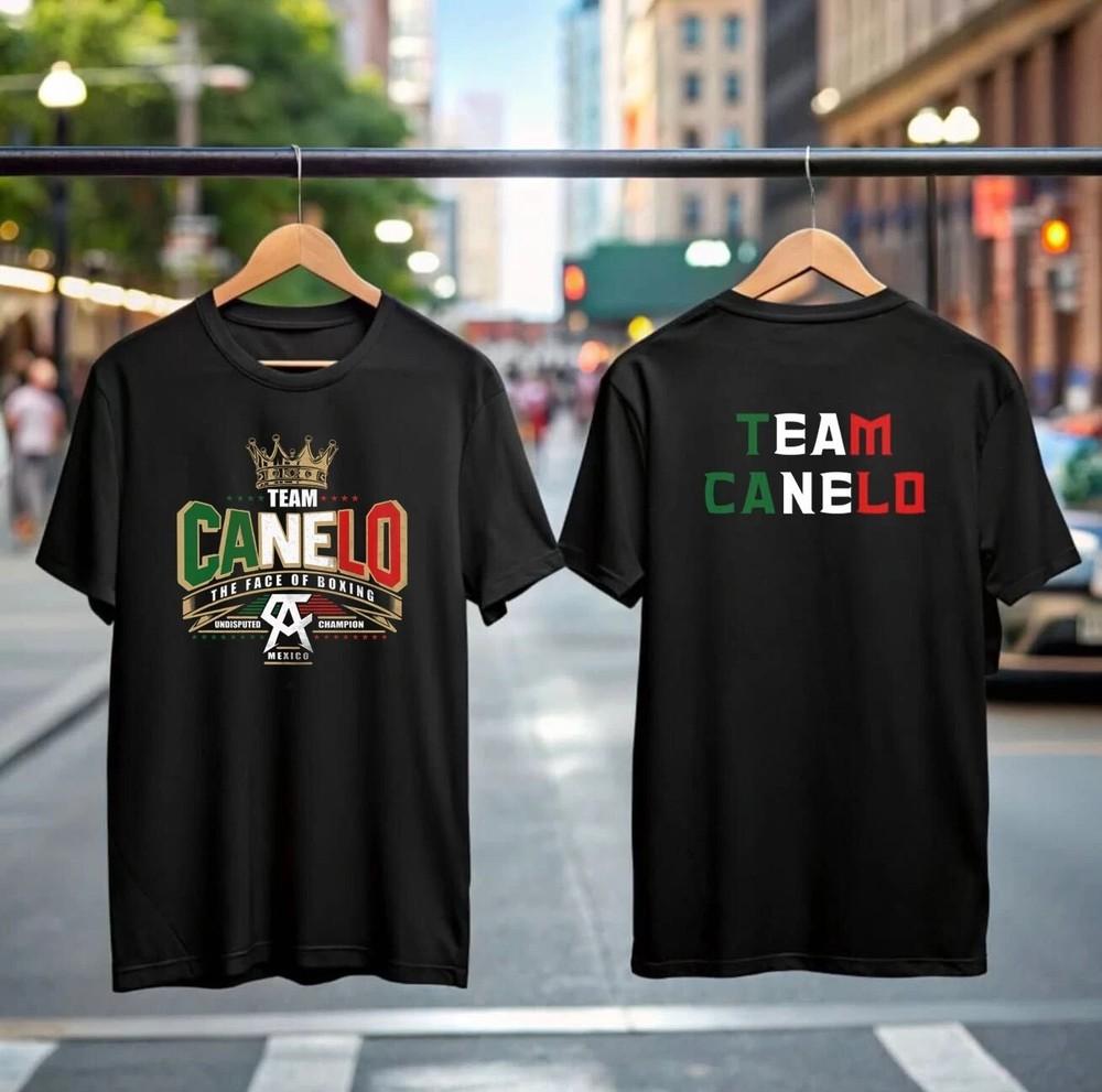 2 Sides Canelo Alvarez Black Cotton S-5XL TShirt NEW! HO48 Unisex T-Shirt XXXXL