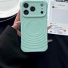 For Magsafe Water Ripple Soft Case for iPhone 17 Pro Max Air Magnetic Candy Solid Color Bumper Shockproof Cover for iPhone 17Pro
