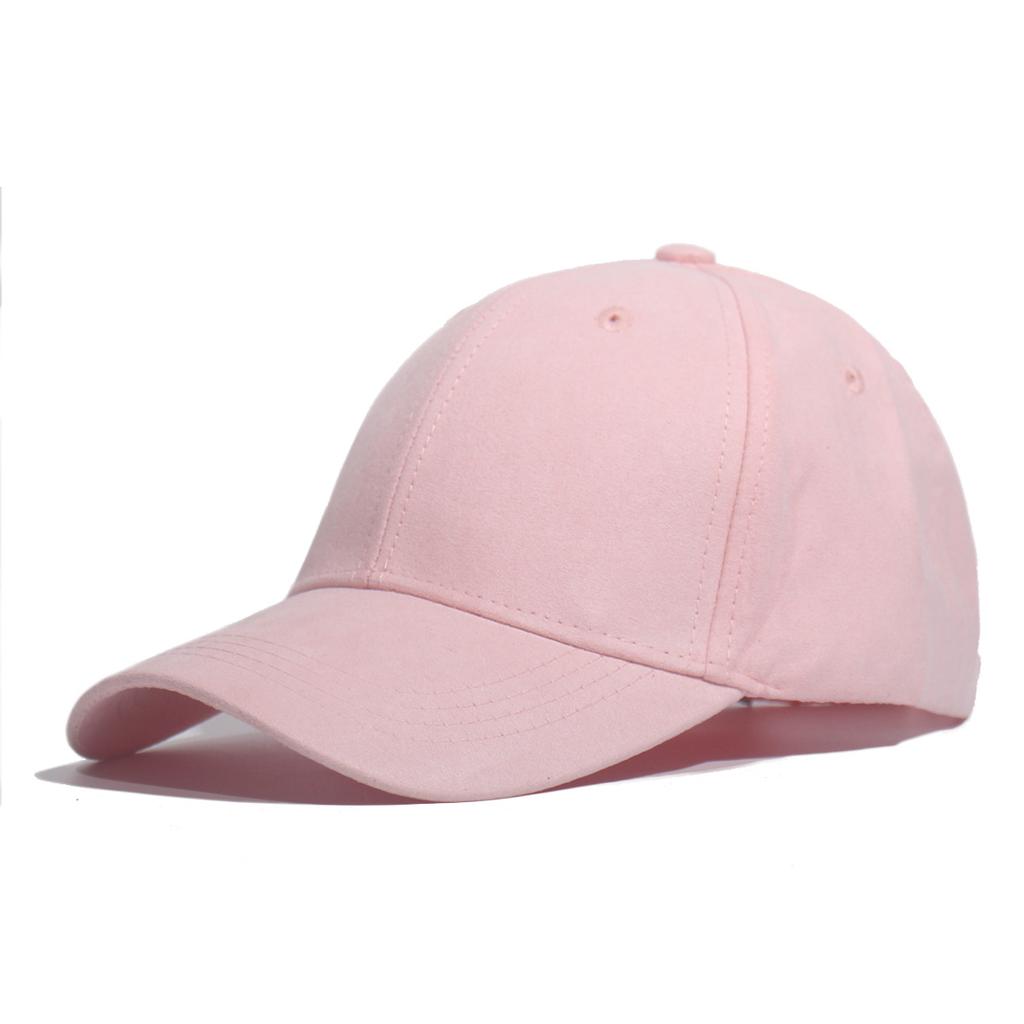 Fashion Suede Baseball Caps For Men Women Autumn Winter Solid Retro Snapback Hip Hop Hat Unisex Street Adjustable Sun Visor Caps