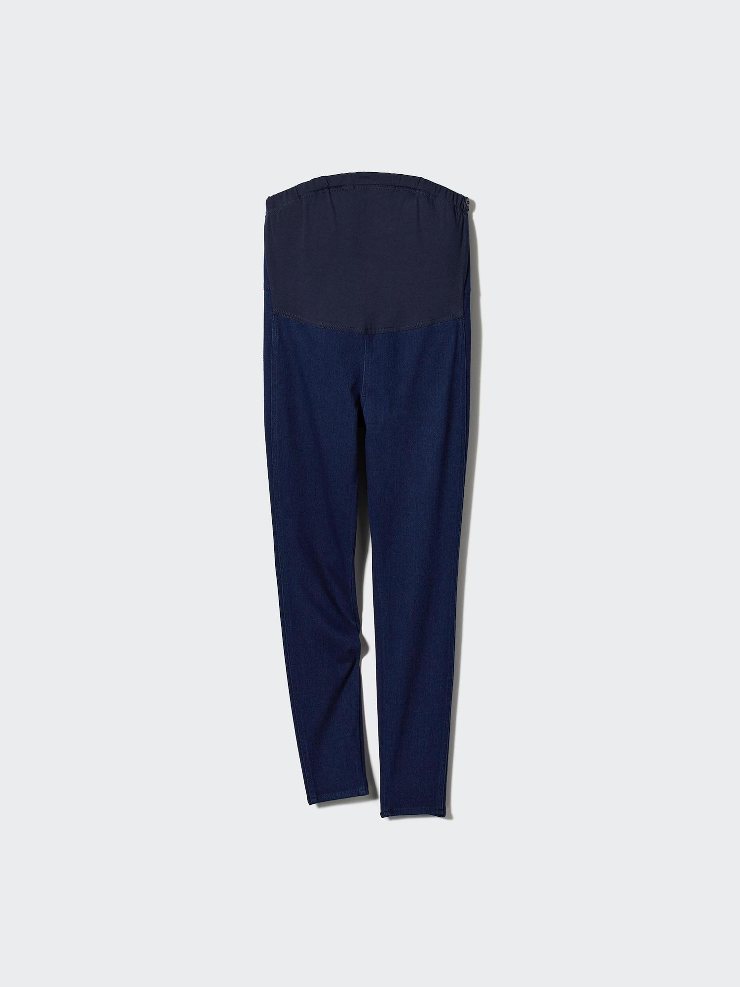 

Джинсовые леггинсы для беременных UNIQLO JAPAN, ультраэластичные брюки 68 BLUE/XXL