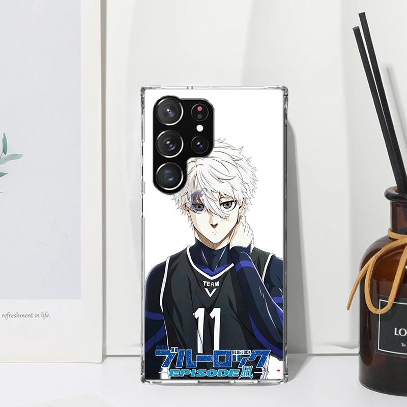 Blue Lock Nagi Seishiro Phone Case For Samsung Galaxy S26 S25 Edge S24 FE S23 S22 Ultra S21 Plus S20 + Art Fundas Back Cover Gal