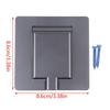 Cable Exit Hole Panel, 86-Type Cover Panel, Hole Blocking, Decorative Panel, Screw/Pasted To Cover Up Unsightly Parts