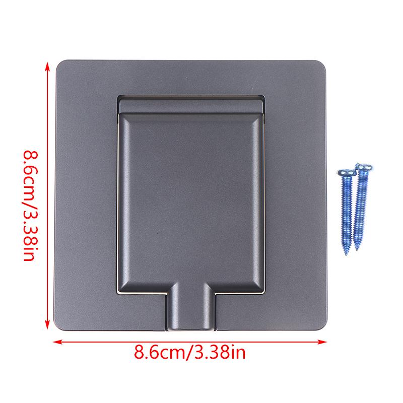 Cable Exit Hole Panel, 86-Type Cover Panel, Hole Blocking, Decorative Panel, Screw/Pasted To Cover Up Unsightly Parts