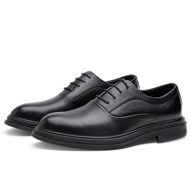 Soft leather men's shoes autumn leather men's soft leather business leather shoes wedding shoes men's formal casual leather shoes extra large size sh