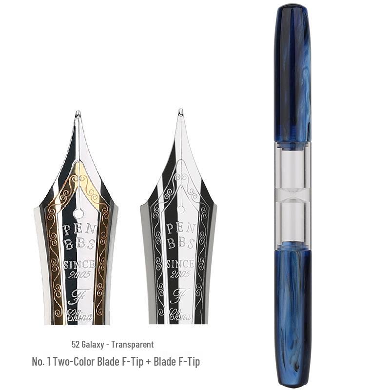 PENBBS 469 Transparent Resin Fountain Pen