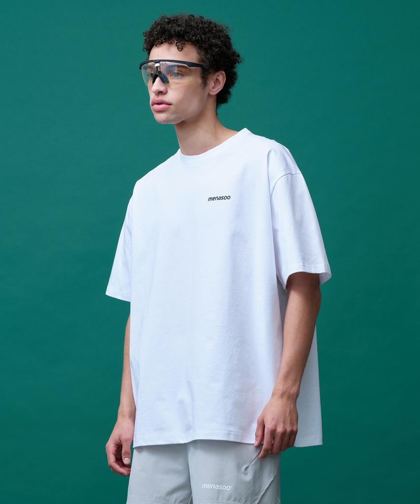 Minasu Unisex Symbol Sorona Basic T Shirt_White
