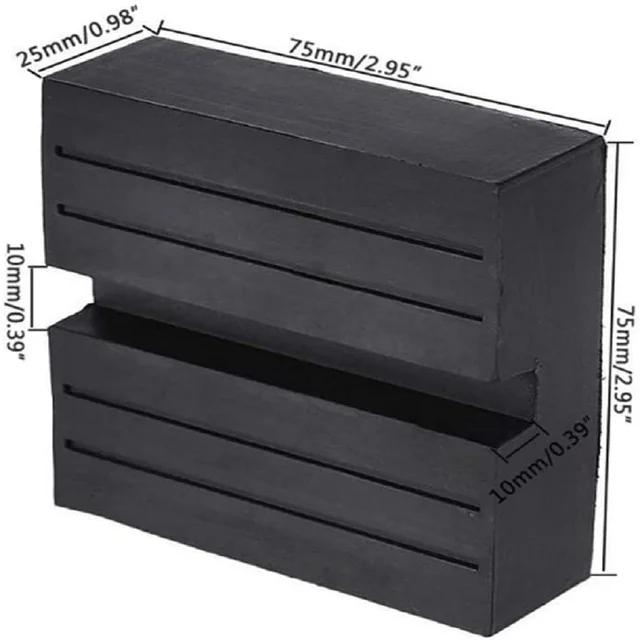 Macaco de Carro Universal Borrachas de Elevação Suporte de Macaco Borracha para Chão com Fenda Protetor de Chassi Adaptador Ferramenta de Elevação