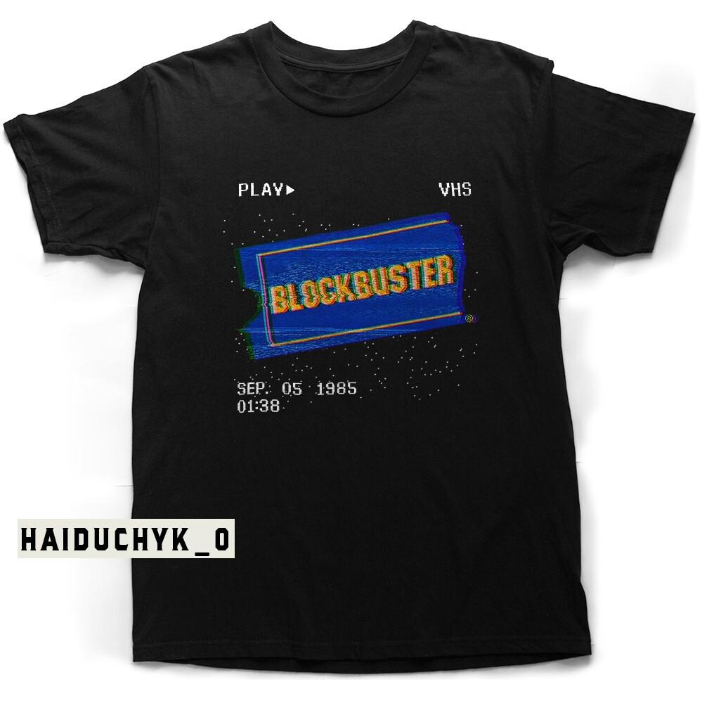 Blockbuster Video Store Unisex Black T-shirt Size S-5XL Unisex T-Shirt S