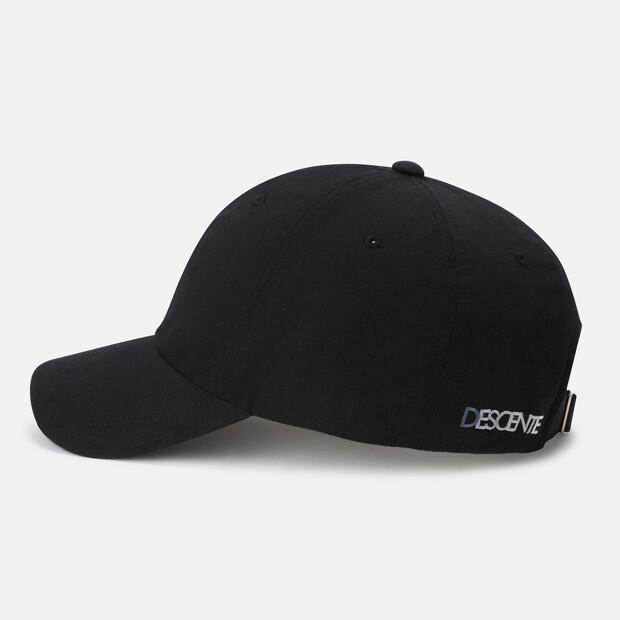 DESCENTE Spirit Logo Cotton Ball Cap Black Sr123Ucp3A