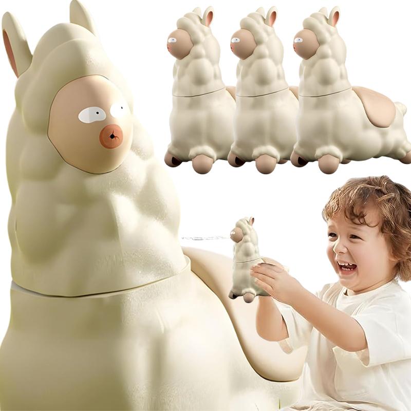 Alpaga de dessin animé à tête rotative Pistolet à eau Jouets Enfants Été Plage Piscines Jouet Arroseur pour Enfants Garçon Fille Cadeaux