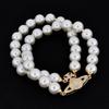 Empress Dowager Graziella Pearl Bracelet - Double-Layer Magnetic Buckle for Spring/Summer 2024