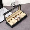 Lockable Watch Storage Box 2/3/6/10/12 Grids Watch Display Box Fashion Jewelry Box  Gift