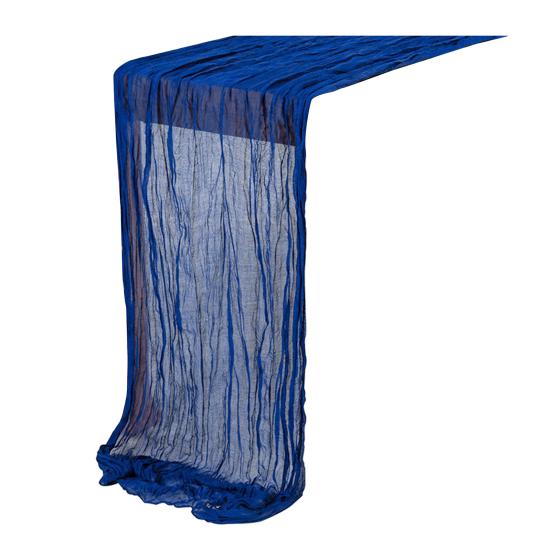 Tischläufer, rustikale Tischdecke, weich, waschbar, lichtecht, handgefärbte Tischdecke, Hochzeitsfeier-Dekoration