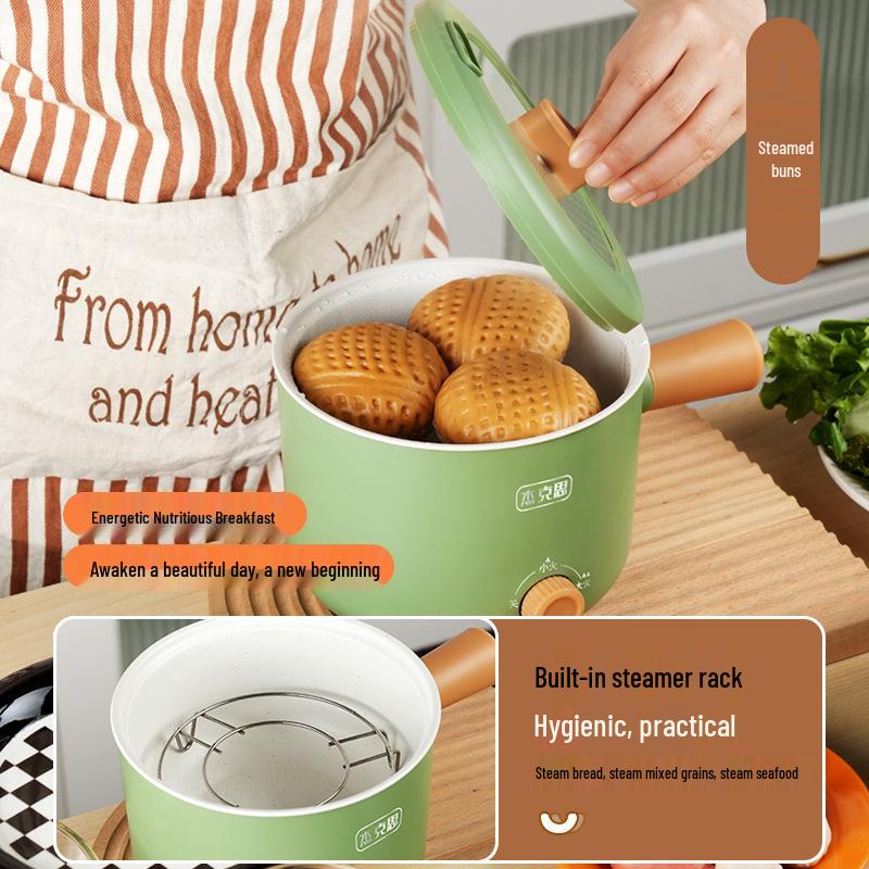 European Multi-functional Dormitory Electric Noodle Cooker with Dual-speed Heat Insulation