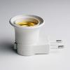 Lai Lighting E27 Lamp Screw Socket Bulb Holder Adapter Converter with On-Off Switch EU Plug