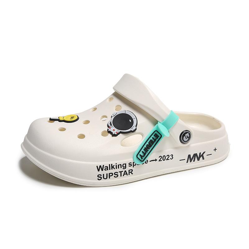 EVA nurse beach hole shoes women's new summer home platform wear versatile sandals