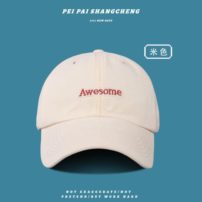 

Spring and summer baseball cap soft top outdoor sunshade sunscreen cap M（56-58cm）