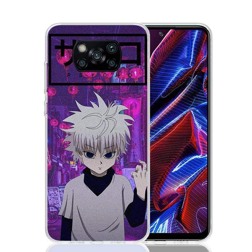 HXH X Hunter Anime Case Phone Cover for Xiaomi Redmi Note 10 9 9S 8 8T 7 5 Pro Mi 12T 11T 10T 9T 12 11 Lite A3 A2 Trend Fundas M