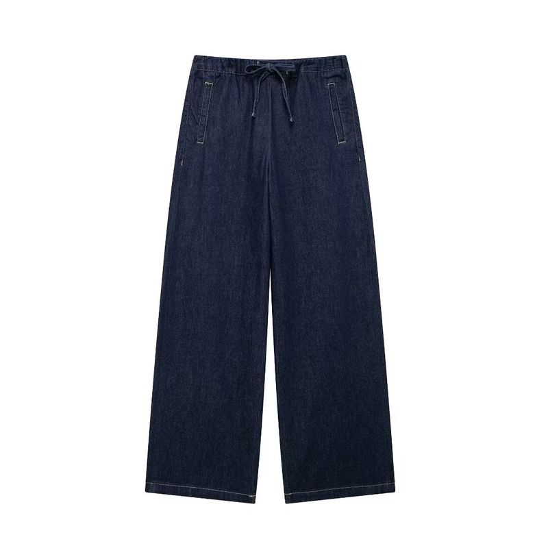 Kaslead New Arrival Women's Clothing Fashion Style Fashion Denim Shirt Casual Pants 1889160 1889159