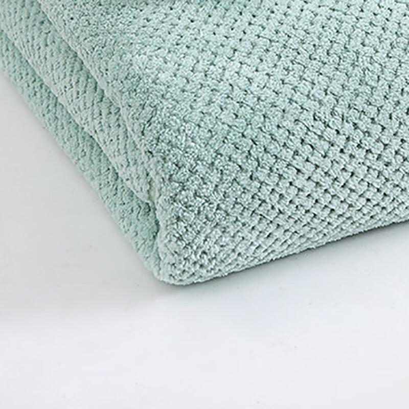 Mling Waffle Weave Thickened Absorbent Bath Towel 2-Pack