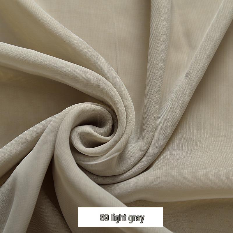 Šifonový Georgette Jednobarevná Taneční Kostýmová Látka pro Podšívku a Šaty