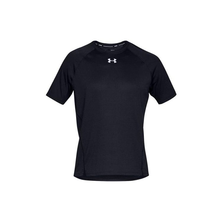 

Спортивная футболка прямого кроя Under Armour Running Training, мужские топы, черные 1326587-001 S