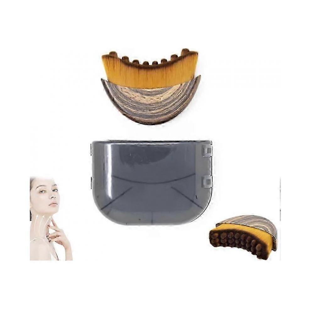 Lymphdrainage Gesichtsreiniger, Trockenbürsten Massagegerät für Gesichtsmodellierung & Lymphdrainage