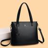 Fashionable and Minimalist Shoulder Bag, Women's PU Leather Crossbody Bag, Retro Tote Bag, Women's Handbag, Large Capacity Shopping Shoulder Bag