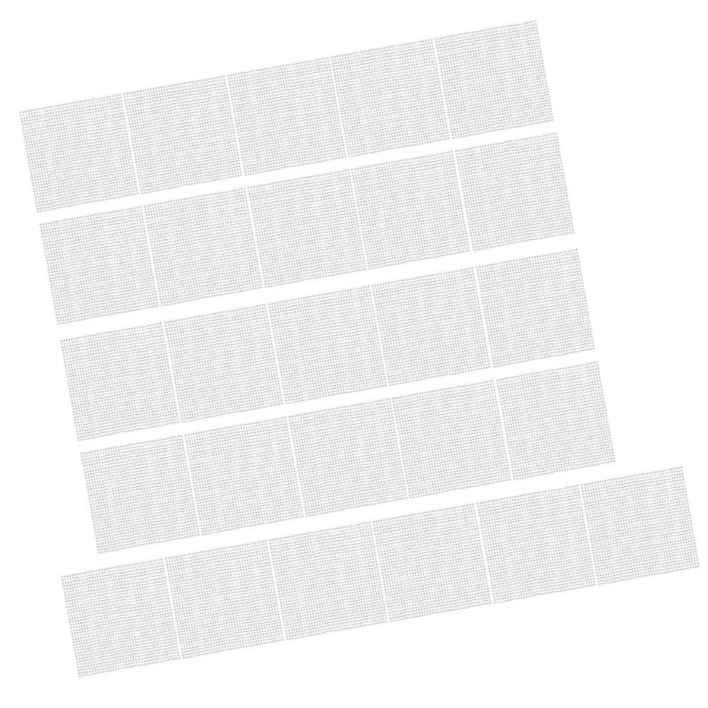 12 x 12 Fiberglass Mosaices Mesh Backing Boast for Tile Installation Diy Projects 10/24 Mosaices Mesh for Back Mounted