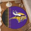 Minnesota Vikings Logo Round Mat, Anti-slip Circle Carpet Chair Rug For livingroom,Bedroom, Doormat Home Decor Gift Christmas Gifts