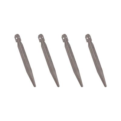 Kolíky Captain Stag z titánu Vyrobené v (KAPITÁN STAG) (15cm/Sada 4) Časti stanu/plachty, V-tvarované kolíky, Ľahké, Japonsko, UZ-13311