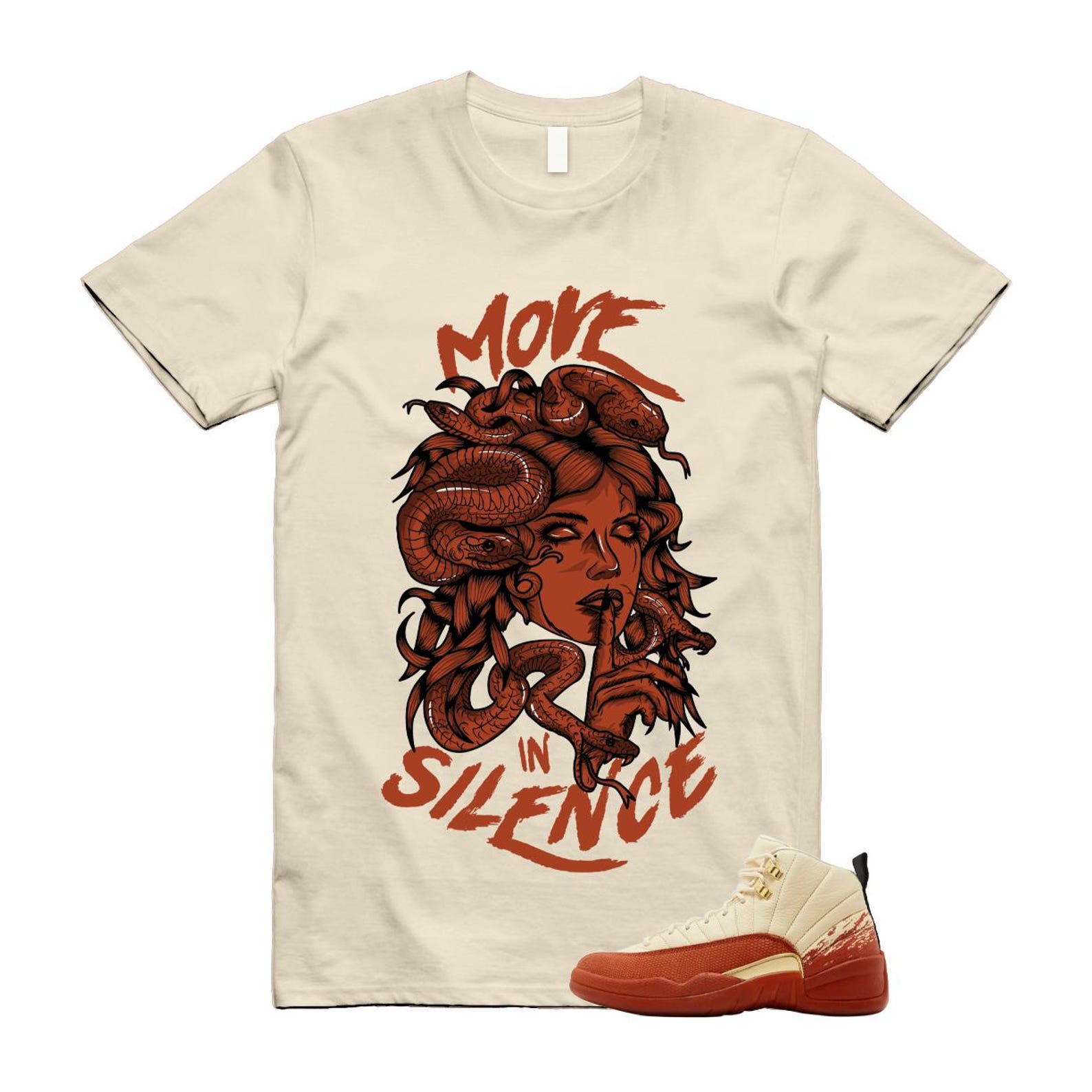 12 Eastside Golf Out of the Clay Muslin Burnt Sunrise T Shirt Match MIS M