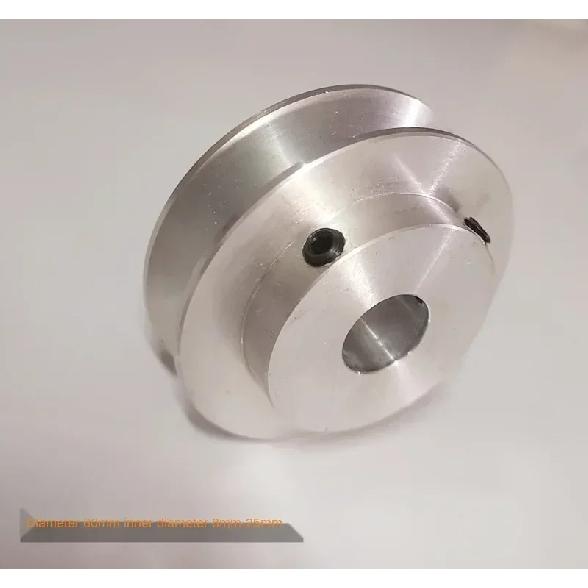 Motor Belt Drive Wheel 40mm 60mm 80mm 100mm V-belt Pulley, Single Groove, A- Type V-belt Pulley