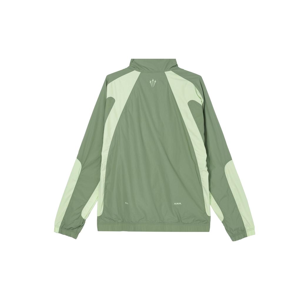 Nike X Nocta SS24 Logo Funnel Neck Sports Jacket Unisex Outerwear Oil-Green FN7667-386