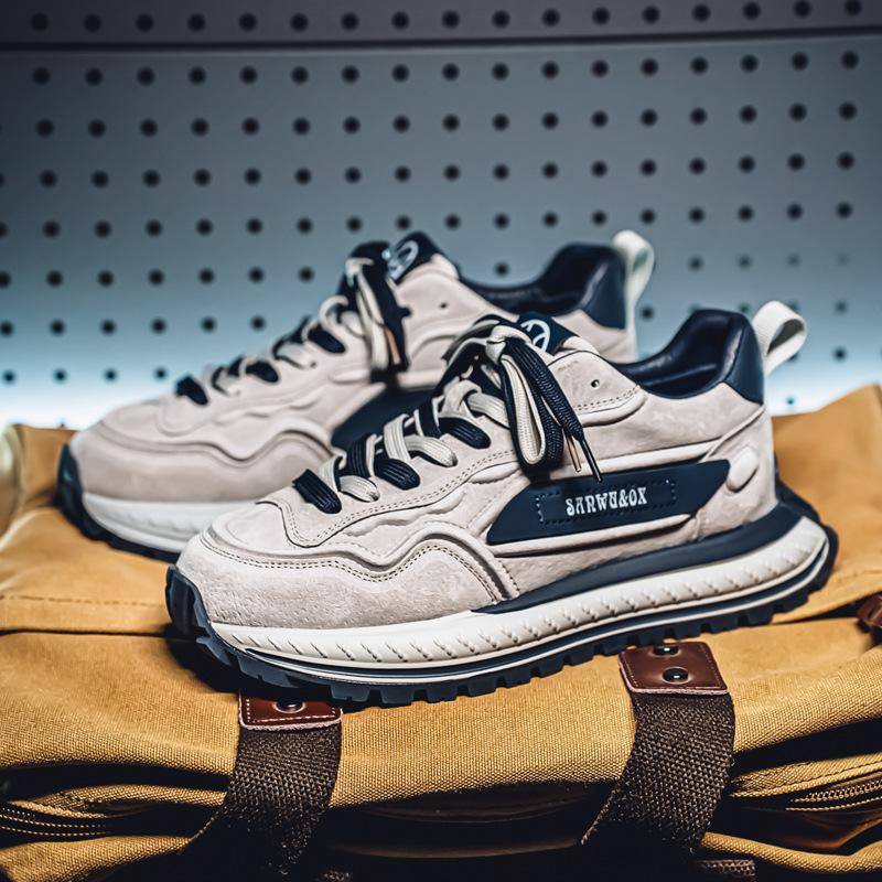 2025 Spring and Autumn New Men's Shoes Four Seasons Versatile Casual Shoes Men's Forrest Gump Shoes Live Broadcast Popular Shoes Sports Shoes Men