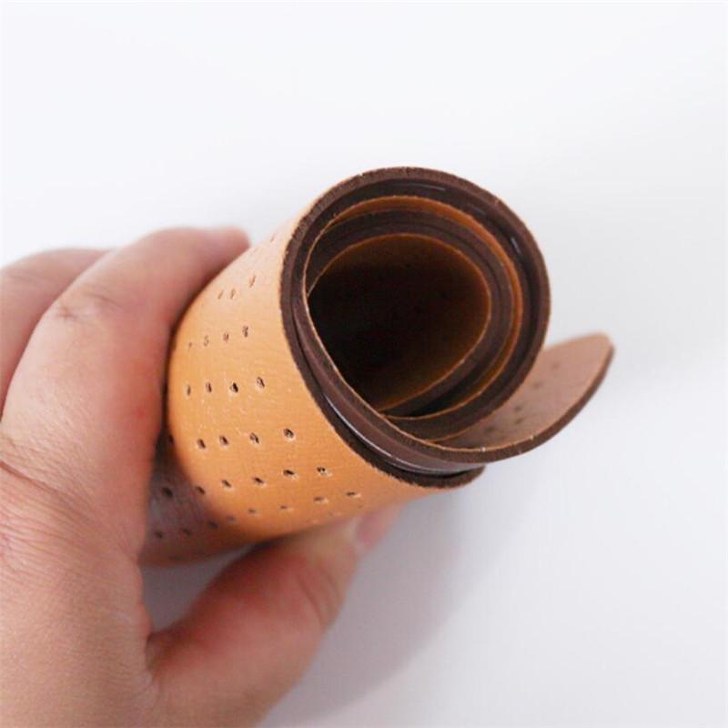 Breathable Ultra Thin Deodorant PU Leather Insoles Absorb Sweat Replacement Inner Soles Shoes Insole Foot Shoes Pad 1 Pair