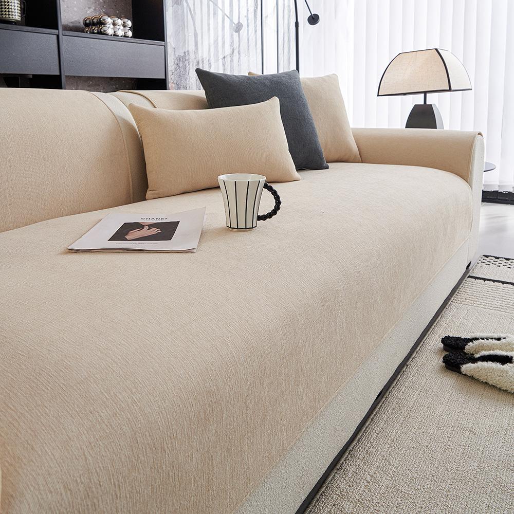 Waterproof Urine-Proof Chenier Sofa Cushion  New Four-Season Universal High-End Non-Slip Sofa Cushion