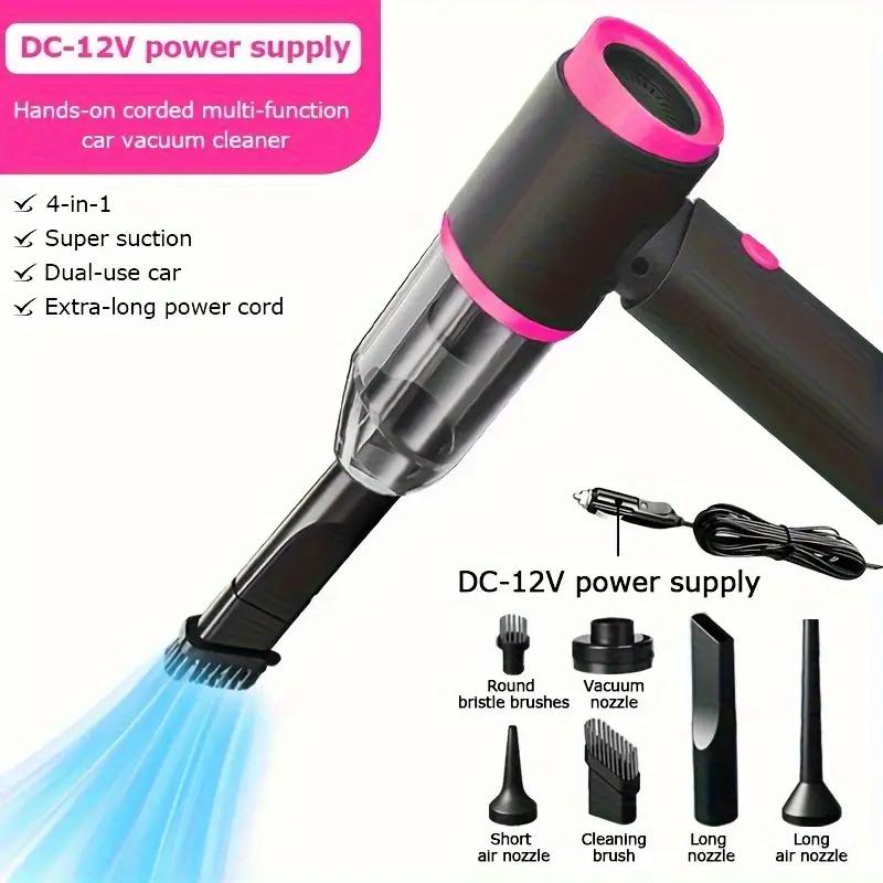 Small Portable Strong Suction 12v Wired Car Special Vacuum Cleaner, a Tool for Cleaning Gaps and Garbage In the Car
