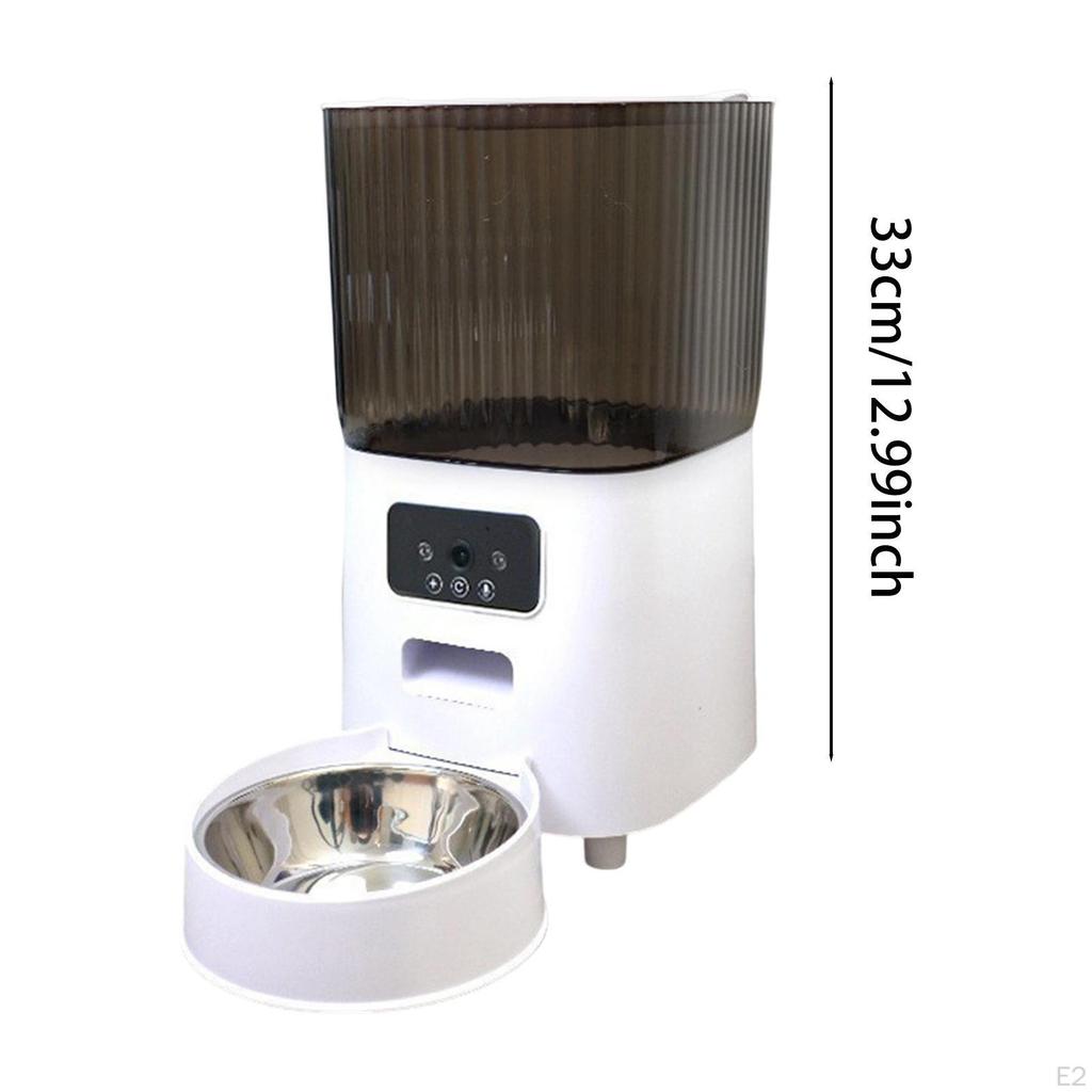 Automatischer Futterautomat Premium Katzenfutterspender für Katzen Kleintiere Welpen Einzelnapf