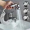 New Faucet Extender External Shower Head Bathroom Faucet Adapter Attachment Washbasin Faucet External Shower Head Set
