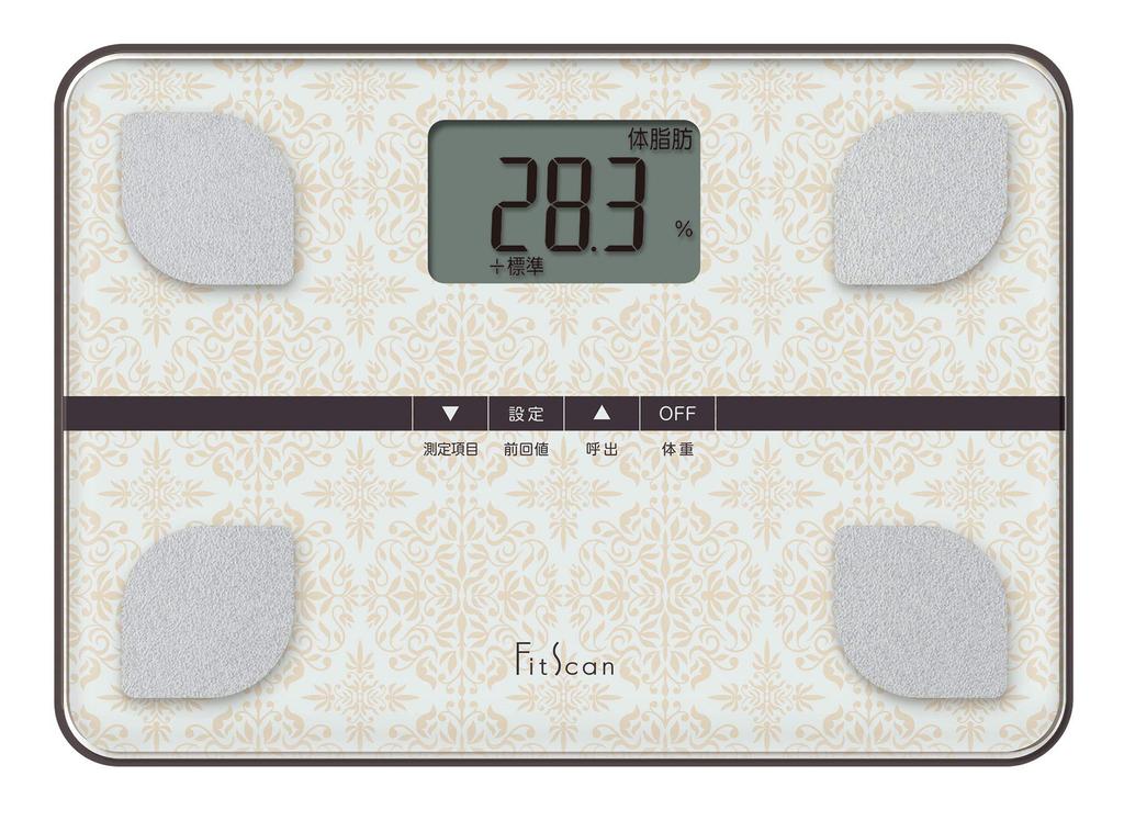 Váha Tanita Monitor složení těla WH s funkcí automatického rozpoznávání Bílá FS-103 Š29,7xV2,5xH21cm